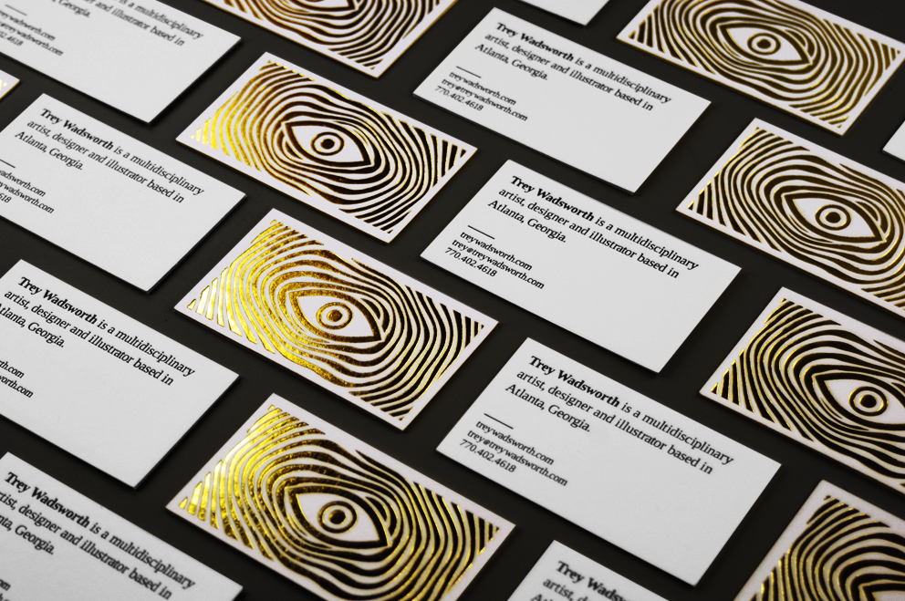 Color Foil Business Cards