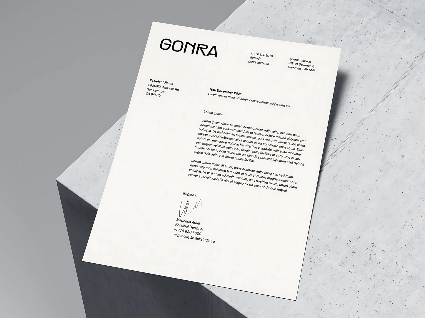 Letterhead